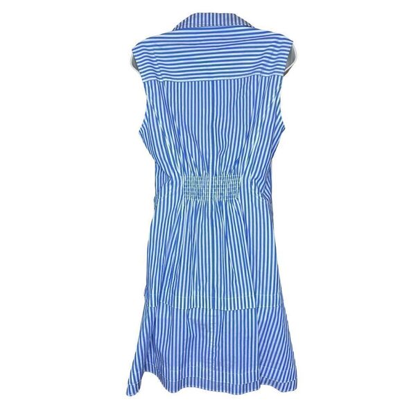 Derek Lam 10 Crosby Satina Sleeveless Button Front Shirt Dress NWT Size 8 - Picture 4 of 8